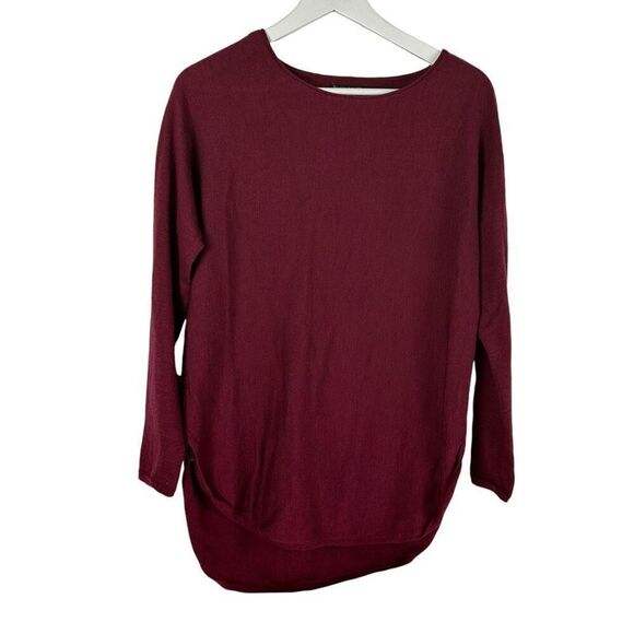 Eileen Fisher Merino Wool Sweater size XS Curved Hem - Picture 2 of 7